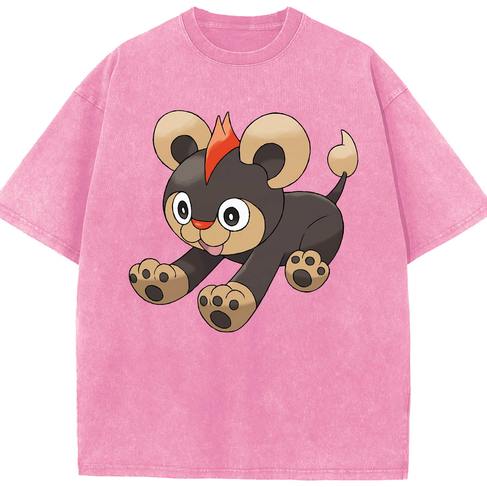 （画像用） ポケットモンスター Pokémon 綿100% ヴィンテージ風 半袖Tシャツ（フロントプリント）